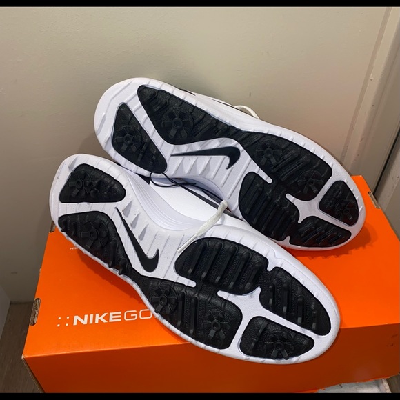 NIKE INFINITY G GOLF SHOES CLEATS MENS CT0531 101 BLACK WHITE - Picture 5 of 5